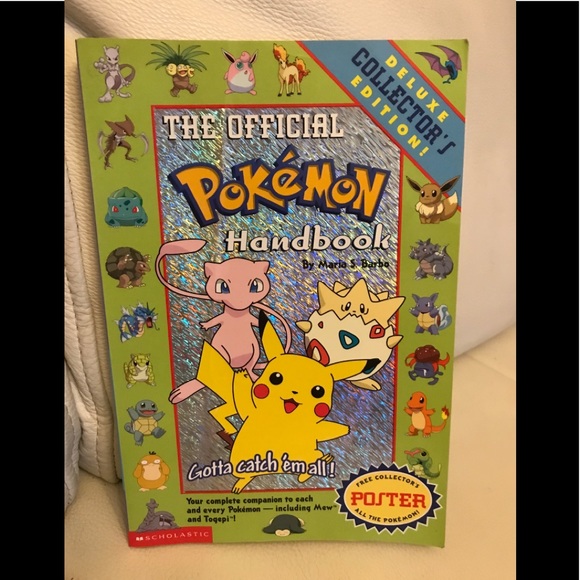 Official pokemon handbook deluxe collector edition trcaqwe